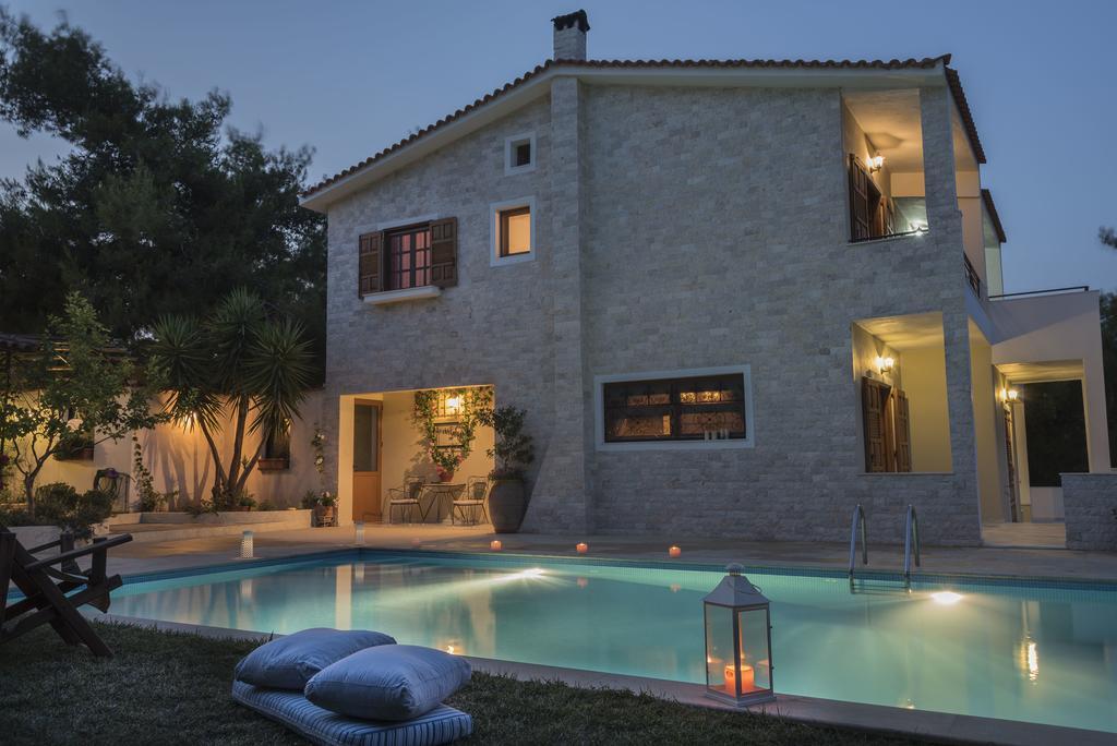 Villa Corina Near The Airport Kouvarás Exterior foto
