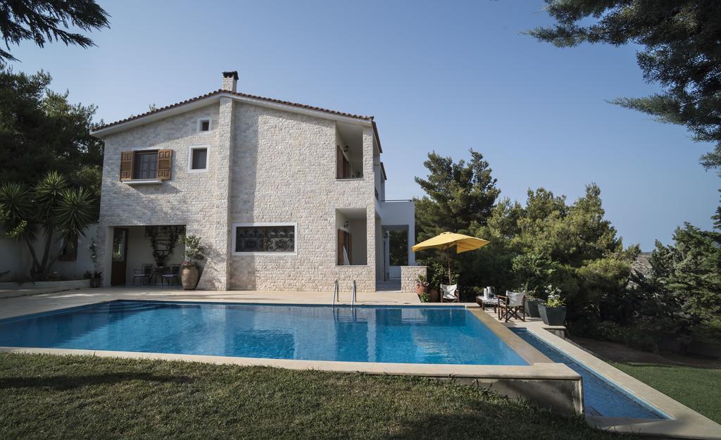 Villa Corina Near The Airport Kouvarás Exterior foto